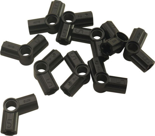 Technic Moc Custom Axle Connector Angled #5 Bağlantı Parçası Siyah