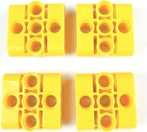 Technic Moc Custom Pin Connector Block Liftarm 1 X 3 X 3 Sarı