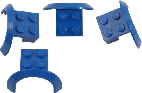 Technic Custom Aksesuar Vehicle Mudguard 4 X 2 X 1 Uzun Çamurluk Mavi