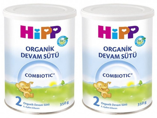 Organik Combiotic Bebek Sütü 350GR No:2 (2 Li Set)
