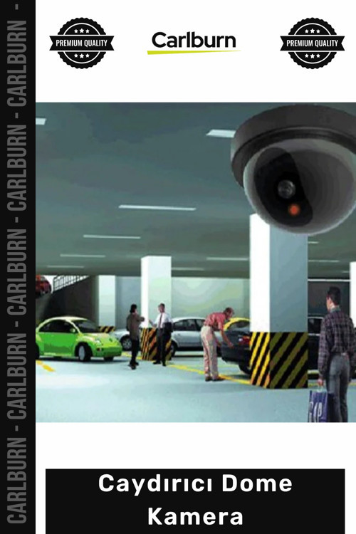 #Kamera Hareket Sensörlü Kırmızı Led Işıklı Montaj Dahil Güvenlik Caydırıcı Dome Kamera