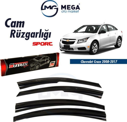 Chevrolet Cruze 2008-2017 Cam Rüzgarlık Mugen Tip