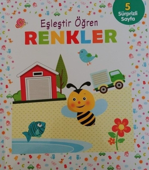 Net Çocuk Yayınları Yayınevi Renkler-Eşleştir Öğren