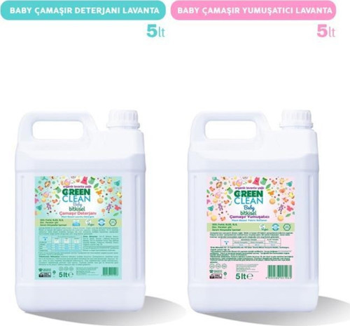 Baby Çamaşır Deterjanı Ve Yumuşatıcı Lavanta Yağlı 5 Lt