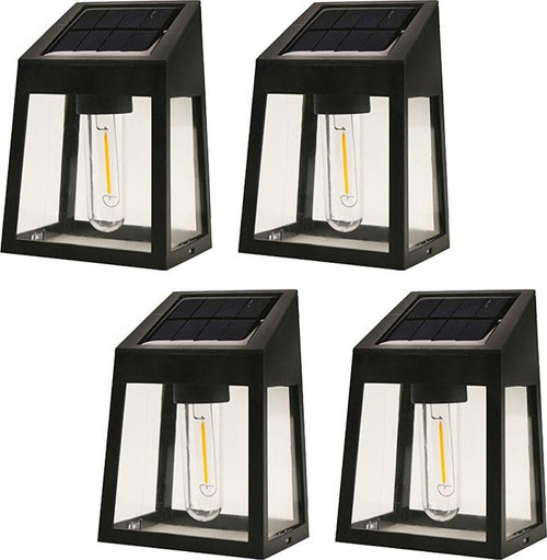 PM-14916 PİLLİ SOLAR GÜNEŞ ENERJİLİ GECE SENSÖRLÜ BAHÇE AYDINLATMA LAMBASI (2Lİ PAKET)