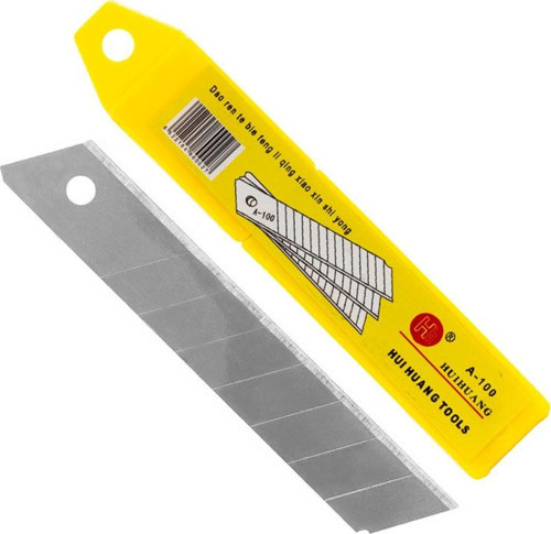 PM-20123 18X0.4MM YEDEK METAL MAKET BIÇAK AĞZI (10LU PAKET)