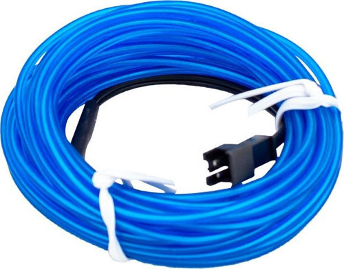 PM-6077 NEON MAVİ 5 METRE İP AYDINLATMA (12 VOLT ÇAKMAK ADAPTÖRLÜ)