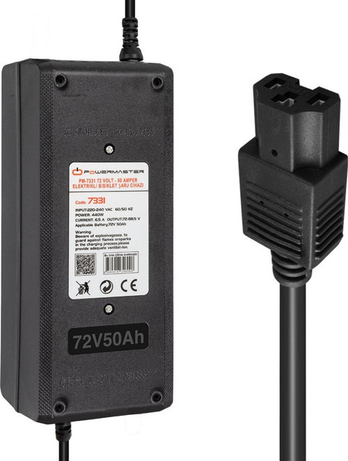 PM-7331 72 VOLT - 50 AMPER ELEKTRİKLİ BİSİKLET ŞARJ CİHAZI