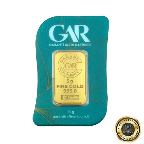 5 gr 24 Ayar GAR Gram Altın