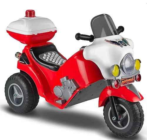 Panthera 435 Işıklı Akülü Motor 6 Volt 3 Teker 6V
