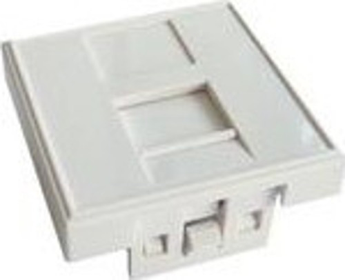 Keystone Jack Takmak İçin Priz Modülü, 1 Port, Panjurlu, 45 x 45 mm
