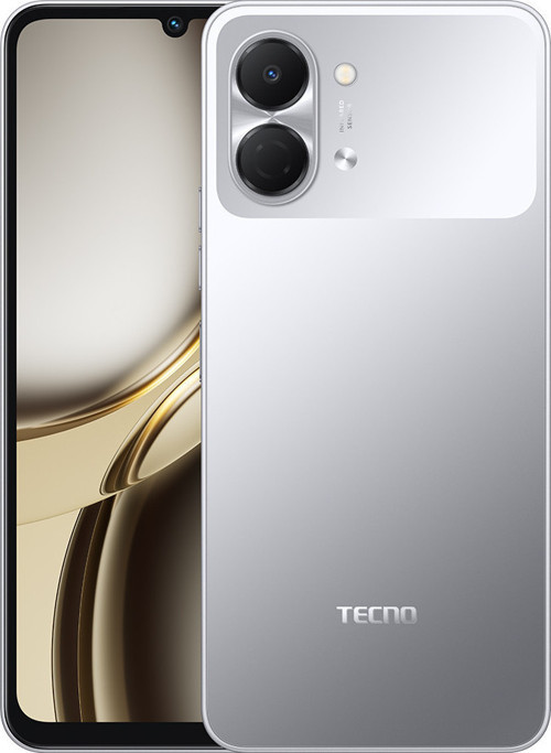 Spark Go 3 128 GB 4 GB Ram (Tecno Türkiye Garantili) Şeffaf Gri
