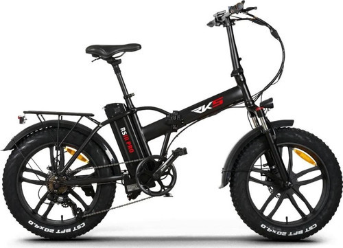 RS3 Pro X Katlanabilir Elektrikli Bisiklet Siyah
