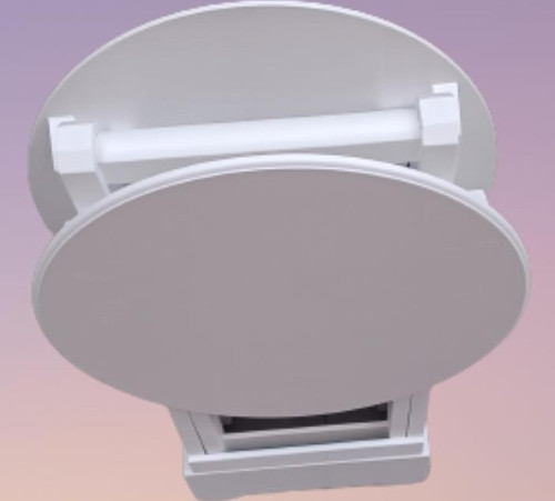 Çanta Zigon 90126 Sehpa Oval Model İkili Takım Ahşap Mdf Beyaz Renk Uyumu El Yapı