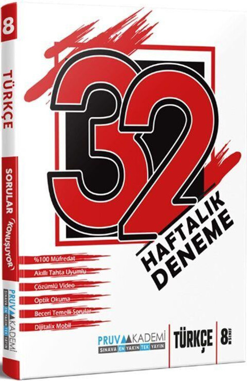 8. Sınıf Türkçe 32 Haftalık Deneme