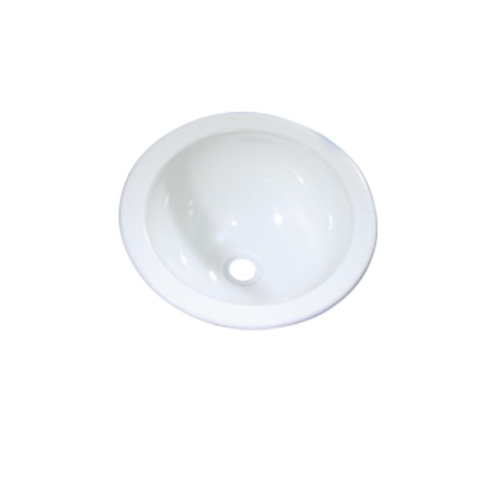 Yuvarlak Çap 360 mm Polistiren Karavan Banyo Lavabo