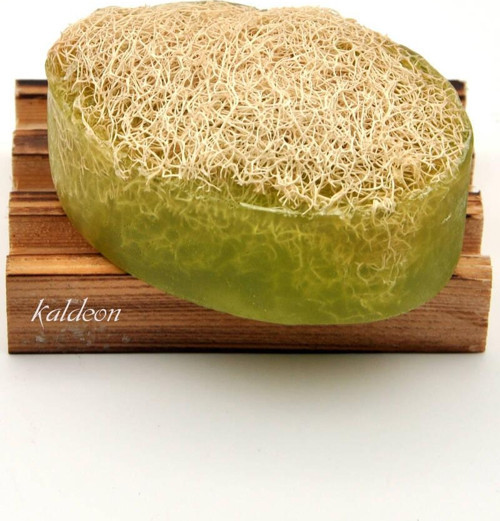 Kabak Lifli El Yapımı Doğal Aloevera Sabunu 120 G