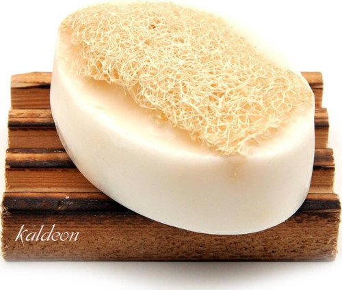 Kabak Lifli El Yapımı Doğal Saf Zeytinyağlı Türk Hamamı Sabunu 120 G