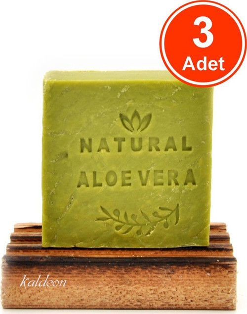 Aloevera Sabunu El Yapımı Doğal 120 G x 3 Adet