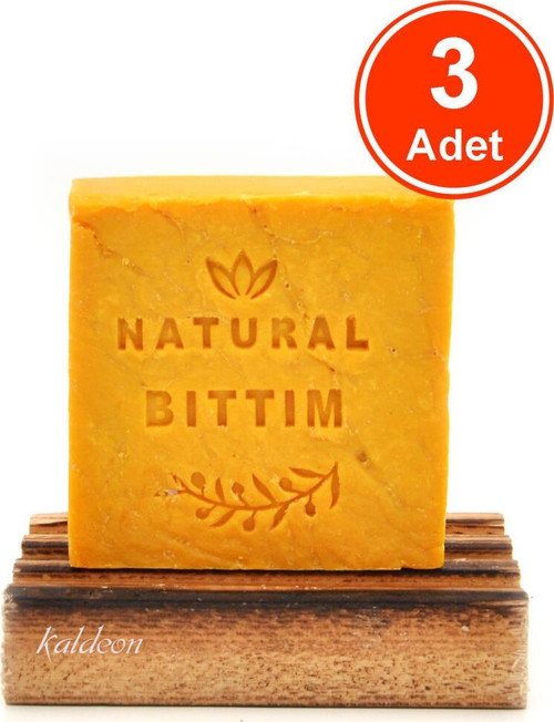 Bıttım Yağı Sabunu El Yapımı Doğal 120 G x 3 Adet