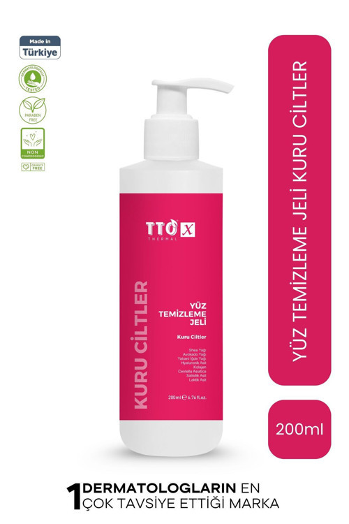 X Yüz Temizleme Jeli Kuru Ciltler 200 ml