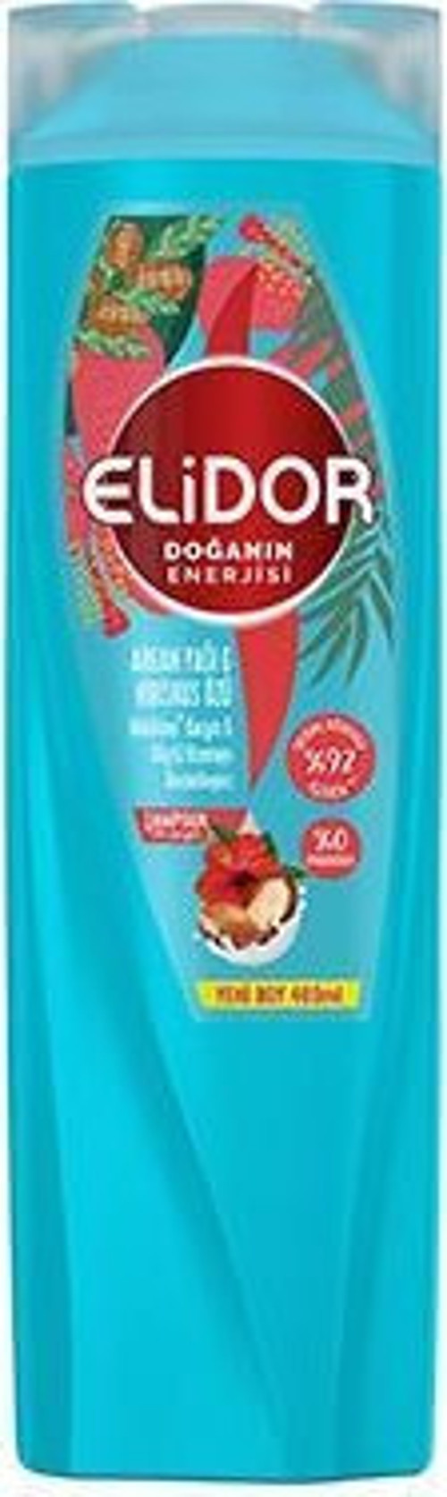 Şampuan 400 ml. D. Enerjisi Argan Yağı&Hibiskus (6'lı)