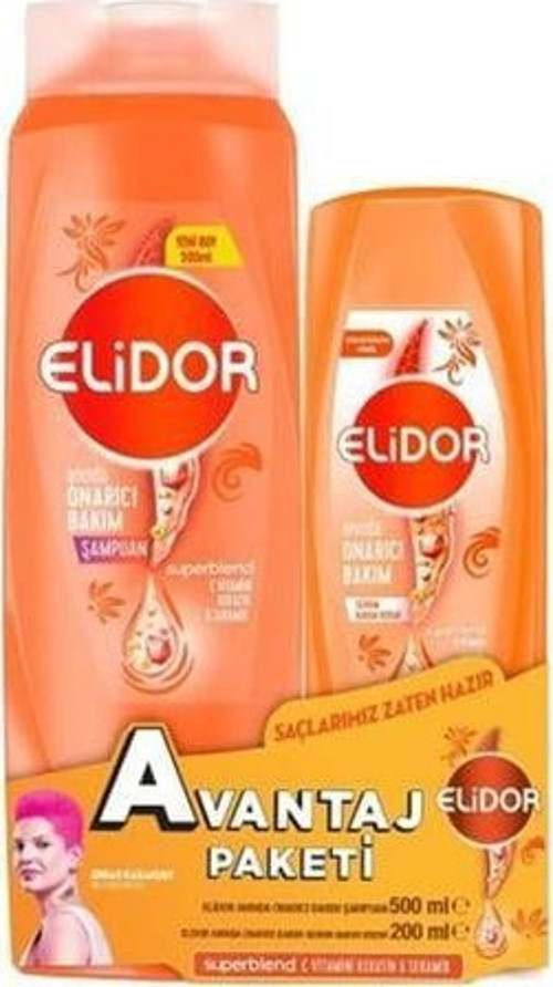 Şampuan Kofre 400 ml. Anında Onarıcı +SBK 200 ml. (24'lü)