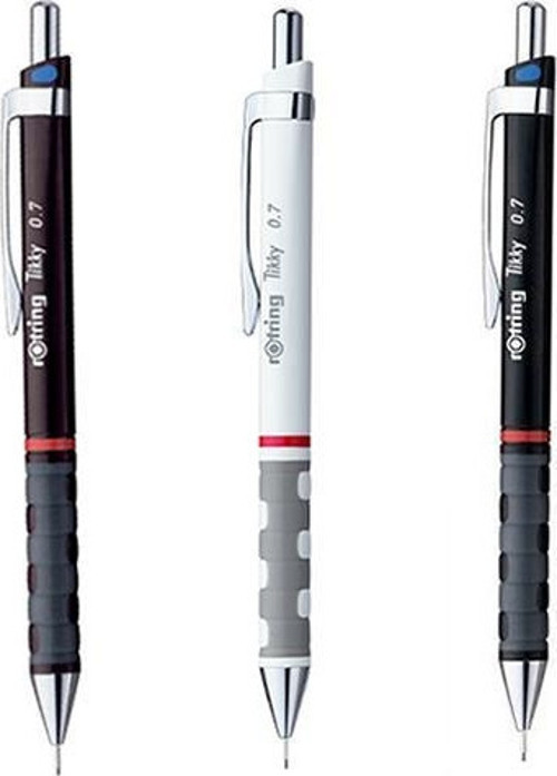 Tikky Versatil Kalem 0.7 mm Bordo-Siyah-Beyaz