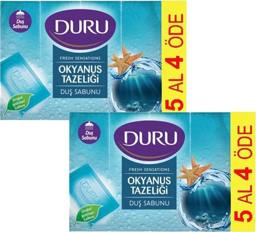 Duş Sabun Okyanus 5X150 Gr 750 Gr X 2 Adet