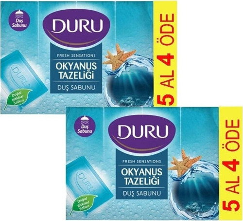 Duş Sabun Okyanus Tazeliği 5X150 Gr 750 Gr X 2 Adet