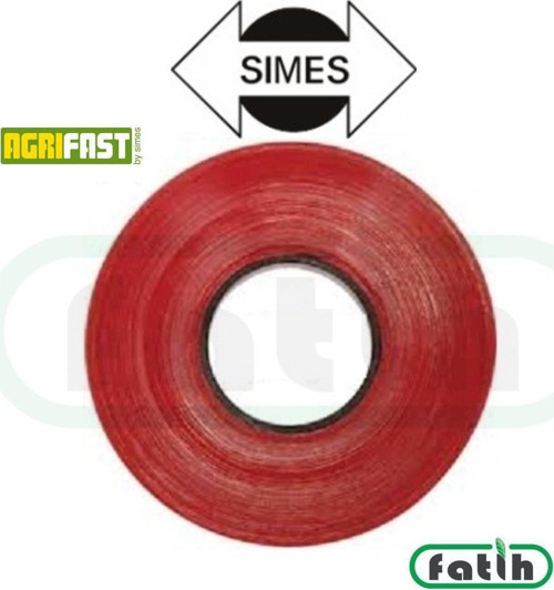 Simes Agrifast Bitki Bağlama Tabanca Bantı Kırmızı