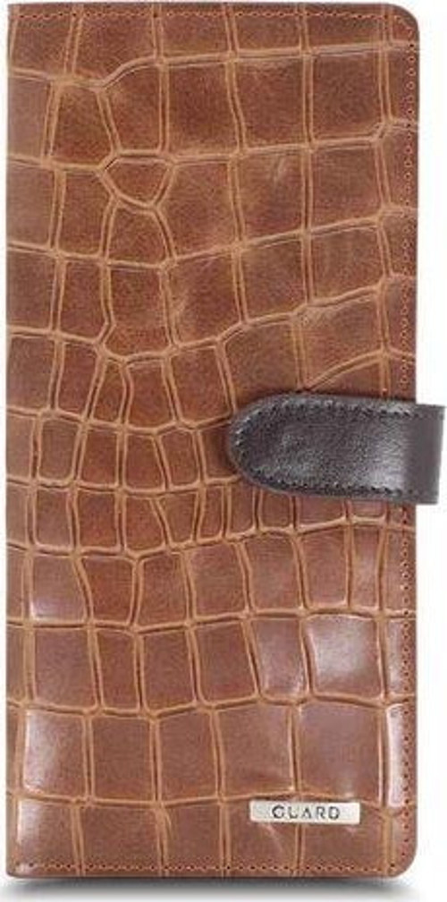 Large Croco Taba Kart ve Para Slotlu Deri Telefon Cüzdanı - GRD2403XW22261