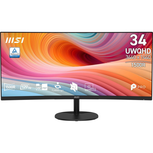 34" PRO MP341CQ E12 3440x1440 (UWQHD) 21:9 CURVE 1500R VA 120HZ 1MS (MPRT) ADAPTIVE-SYNC MONITOR