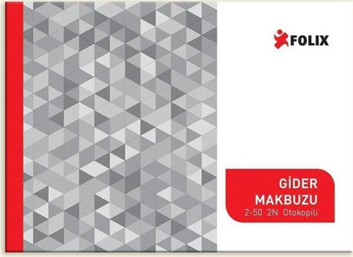 Gider Makbuzu 14 x 20 cm 2-50 2 Nüsha Otokopili 6'LI