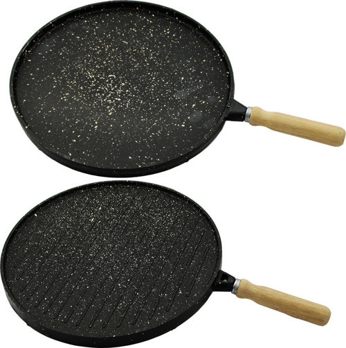 ÇİFT TARAFLI DÖKÜM GRANİT BAZLAMA - GÖZLEME TAVASI 36CM