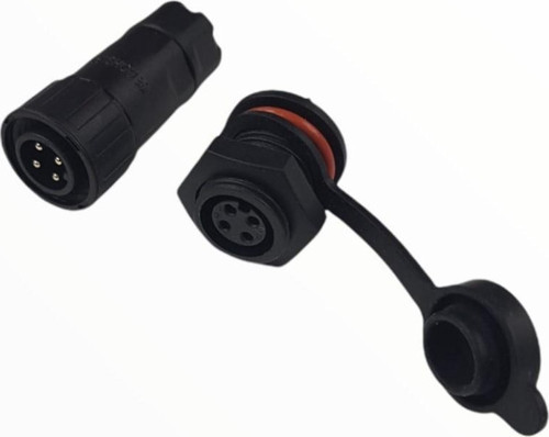 16MM SU GEÇİRMEZ KONNEKTOR ŞASE SEYYAR TAKIM 4P (IC-266M)