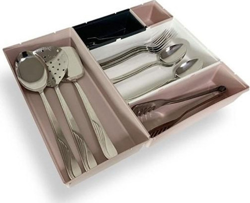5 Parça Plastik Derin Çekmece İçi Modüler Düzenleyici Organizer Tepsi Set