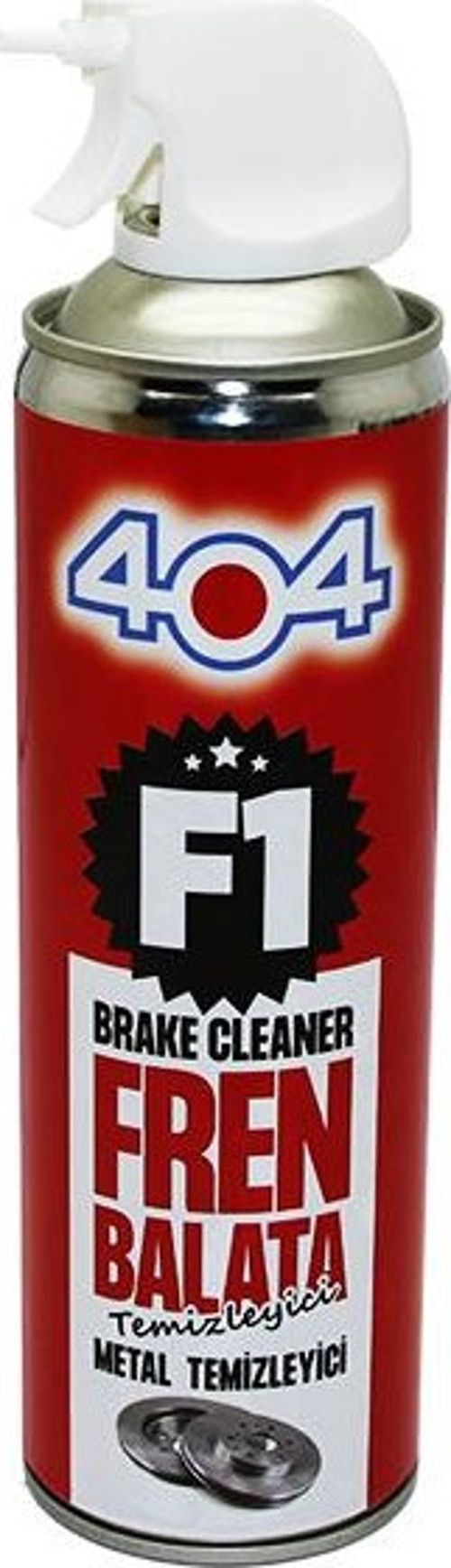 404 F1 FREN BALATA - METAL TEMİZLEYİCİ SPREY 500ML