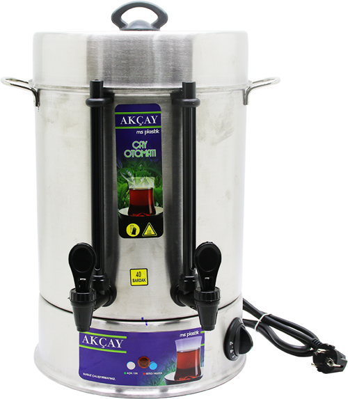 ÇAY OTOMATI 40 BARDAK SEMAVER ELEKTRİKLİ ÇAY MAKİNESİ