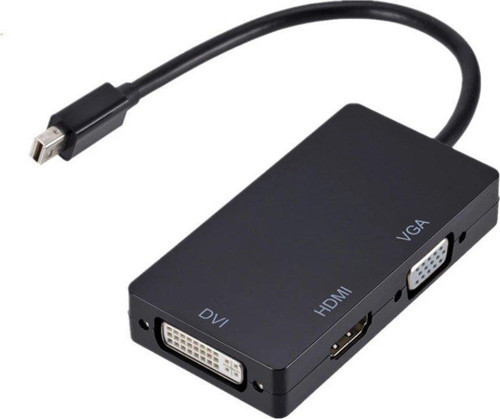 DISPLAY PORT TO HDMI-VGA-DVI ÇEVİRİCİ 3İN1