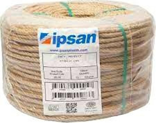 HALAT 6MM NATURAL JÜT KIRNAP İPİ TOP 200MT