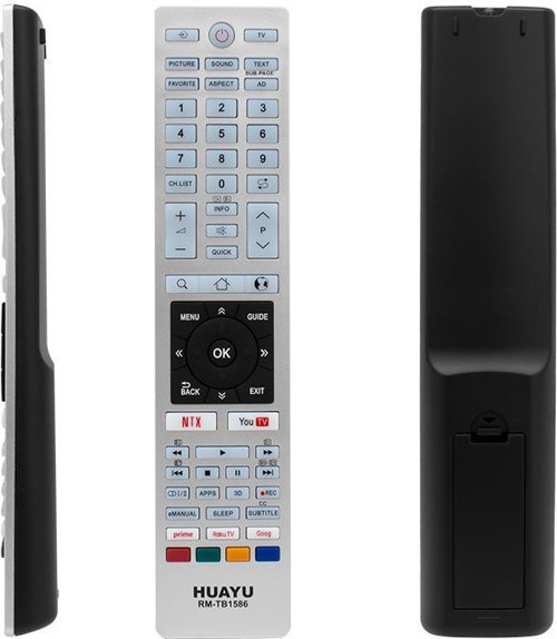 HUAYU KL RM-TB1586 TOSHIBA NETFLIX- YOUTUBE TUŞLU UNIVERSAL LCD-LED TV KUMANDA