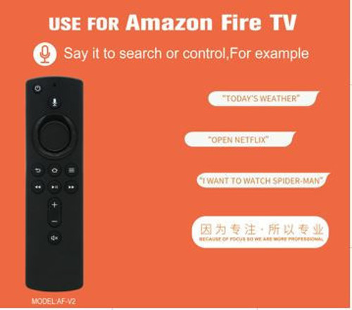 HUAYU KR AMAZON FIRE TV AF-V2 MEDIA OYNATICI KUMANDASI