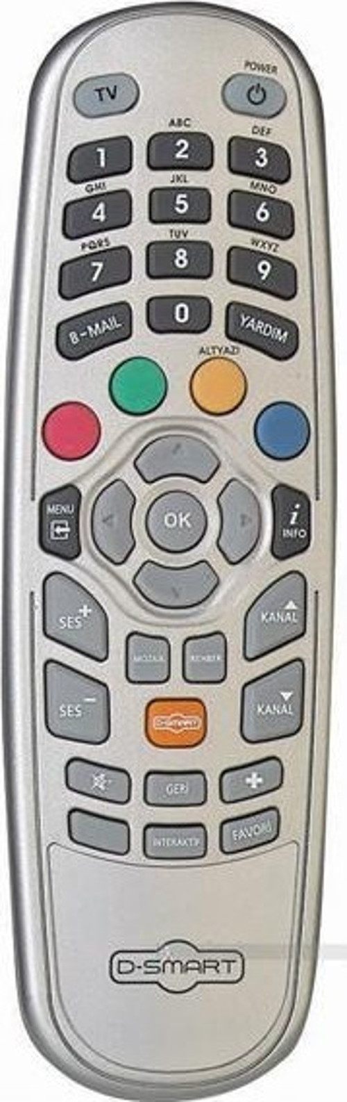 KYD KR D-SMART SUNNY BEYAZ UYDU KUMANDA (11804=6414)