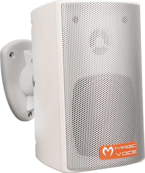 MAGICVOICE MV-16 7.5 CM 30 WATT 2Lİ TAKIM BEYAZ TRAFOSUZ SÜTUN HOPARLÖR