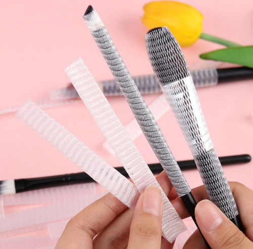 Makyaj Far Allık Kontür Eyeliner Fırça Malzemeleri Ürünleri Koruyucu File Kapak Örgü Kılıf Set 20li