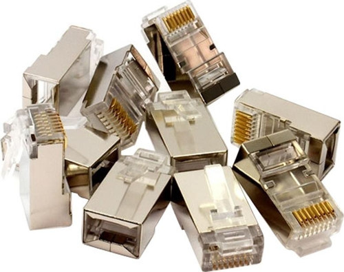 METAL RJ45 CAT6 METAL UÇ 8P/8C SHIELD 100 LÜ PAKET FİYAT