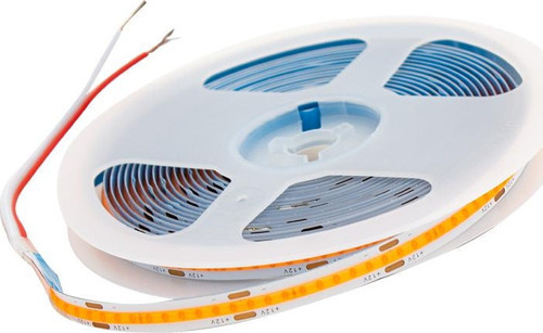 PEMBE 5 METRE 12V COB ŞERİT LED STRIP 200 LED 3000K FOSFORLU