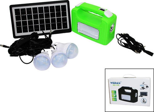 SOLAR SEYYAR PANELLİ - FİŞ ŞARJLI 2İN1 YATAY - OVAL MODEL EL FENERİ - 3 ADET AMPUL KABLOLU - POWER
