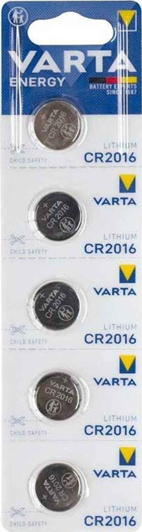 CR2016 LİTYUM PİL 5Lİ PAKET FİYAT